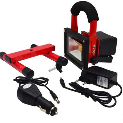 China 10 Watt LED Outdoor Flood Light , Rechargeable Portable LED Flood Light AC85 - 265V for sale