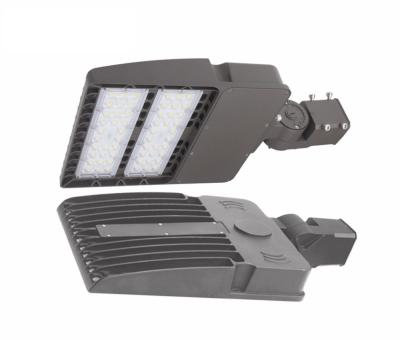 China Meanwell driver PF>0.95 50/60Hz Lumileds3030 130LM/W shoebox street light IP65 for sale