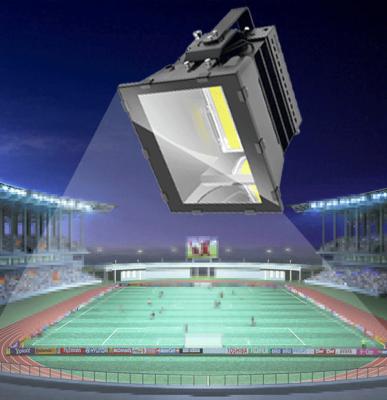 China Popular LED Gymnasium Lighting  / LED Outdoor Arena Lights PF>0.9 CRI70 100lm/W for sale