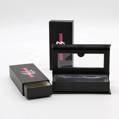 China Handmade High End Eyelash Box Packaging Luxury Custom Private Label Eyelash Packaging Box for sale