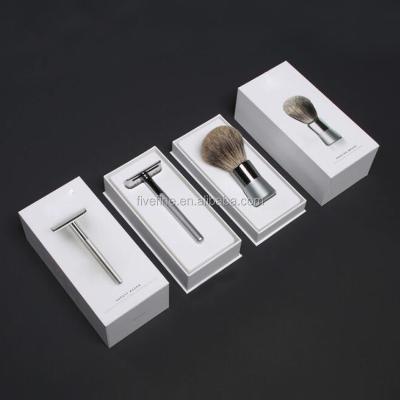 China Handmade Luxury Custom Printed Shaver Box / Brush Packaging Box for sale