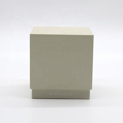 China Recycled Materials Luxury Candle Box for sale