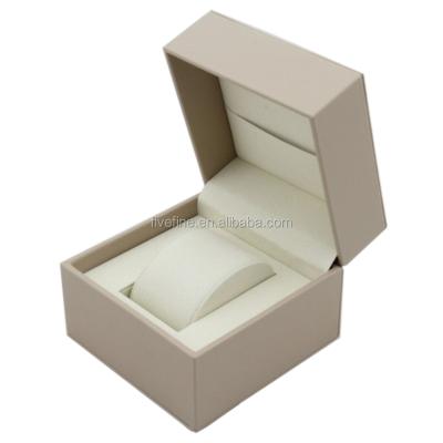 China Handmade Customized Luxury PU Leather Packaging Watch Boxes for sale