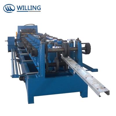 China Building Material Shops Steel Frame Purlin Machinery Cold Roll Forming Steel Frame Purlin Roof Sheet for sale