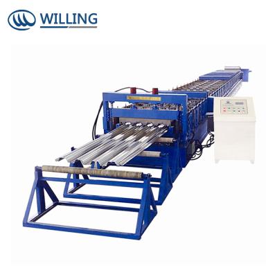 China ROOF Customized Metal Galvanized Steel Floor Deck Sheet Roll Forming Machine for sale