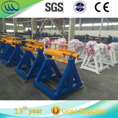 China Quality Certified 5 Ton Manual Decoiler For Custom Sheet Metal for sale