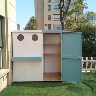 China Good Quality Storage Easily Assembled Metal Sheds Modular Garden Prefab Homes for sale