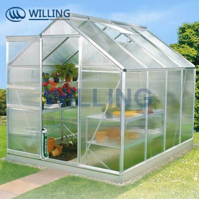 China Contemporary Hot Sales Hardware Green House Covering Mini Green House Garden Greenhouse for sale