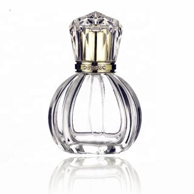 China Factory Price Cosmetic Perfume Body Mist Spray Glass Bottle Small Toner 50ml for sale