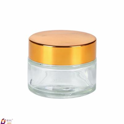 China 15ml 20ml 60ml 100ml 30ml 50ml Face Cosmetic High Quality Eye Cream Glass Jars for sale