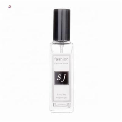 China 20ml 30ml Cosmetic Cute Spray Bottle Glass Water Square Transparent Perfume Cosmetic for sale