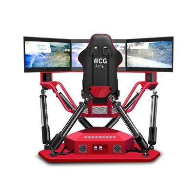 China Race Game Machine VR Racing Simulator with Plastic Material and CE Certification for sale