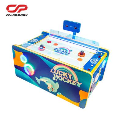 China CE Certificate Colorful Park Coin Operated Gaming Machine Game Table Foosball Air Hockey for sale