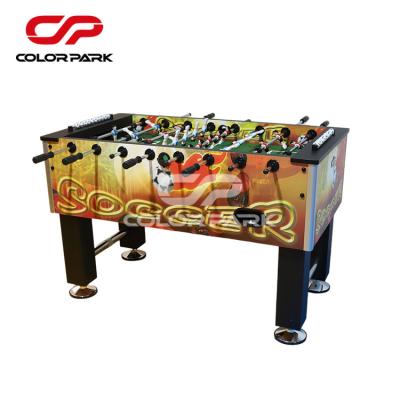 China EU Plug Colorful Park Indoor Arcade Football and Soccer Game Table for Gaming Sessions for sale