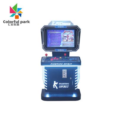 China Suitable for Amusement Game Center Colorful Park Double Street Fighter Arcade Cabinet for sale