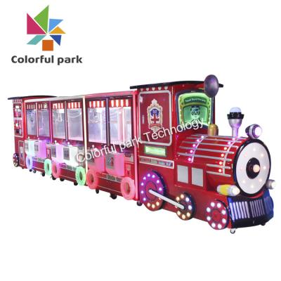 China Colorful Park Train Bus Claw Machine Game Arcade Claw Game Machine with CE Certificate for sale