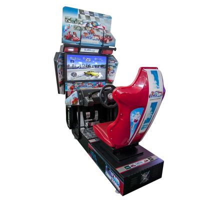 China Amusement Game Center Colorful Park Car Racing Simulator Game Machine Horse Racing Machine for sale