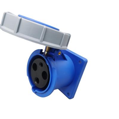 China New type industrial 125a switch cassette socket low price electrical connectors mount socket for sale