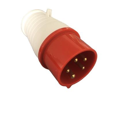 China Industrial Fine Quality 3 Phase Ip44 Outdoor Waterproof Industrial Plug And Socket for sale