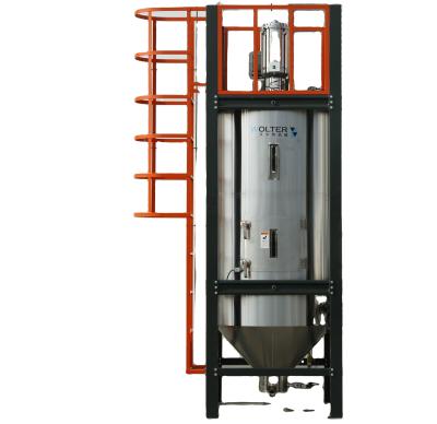 China Plant Plant Evaporator Crystallizer and Dryer Machine, Biodegradable Material Crystallizer, PET PLA Industry Crystallizer for sale