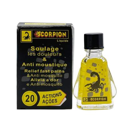 China Replenishing Body Scorpion Venom Oil For Headache Dizziness Medicinal Plaster Fengyoujing Essential Oil Relieve Itching Serum for sale