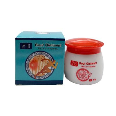 China ZB Body Gout Cream Toe Joint Pain Relief and Bone Arthritis Teeth Injury Teeth Injury Tooth Ointment Chinese Herbal Medicines Plaster for sale