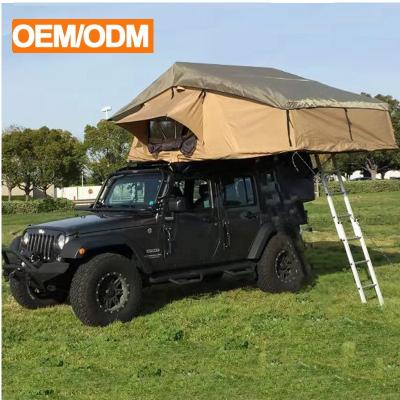 China Extended Type RVDAYS Outdoor Camping Car Tent Aluminum Alloy Side Car Roof Top Open Tent Suitable For Camping for sale