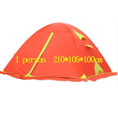 China RVDAYS 1 Person Outdoor Waterproof Automatic Automatic Camping Straight Bracing Type Edged Tent for sale