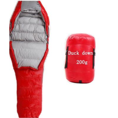 China RVDAYS Mommy Degree Sleeping Bag Camp Waterproof Outdoor Duck Down Sleeping Bag Zero Degree Sleeping Bag For Outdoor Travel for sale