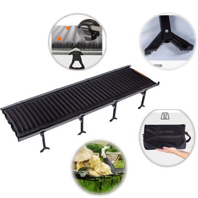 China RVDAYS Classic Aluminum Military Bed Simple Folding Sofa Bed Camping Inflatable Bed 190*64*30CM for sale