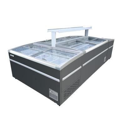 China Beautiful Cheaper Single-temperature Meat Freezer Supermarket Freezer Cabinet for sale