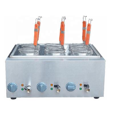 China IS-FY-6 M-B Stainless Steel Precise Temperature Control Commercial Electric Pasta Cooker For Sale 590*500*260mm for sale