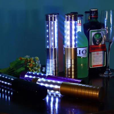 China Agriculture LED Light Fireworks Instant Cold Sticks Glowing Strobe Fade Smooth StickWine Plugs Bars Supplier for sale