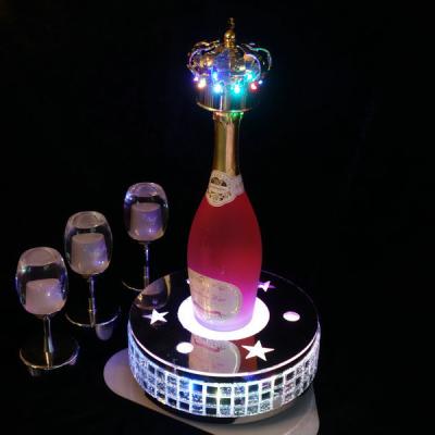 China Agriculture 2022. rechargeable Electric led Champagne Bottle topper crown - Rechargeable for sale