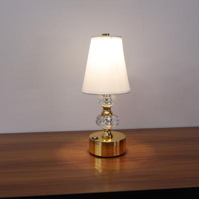 China Contemporary Creative Touch LED Rechargeable Portable Cordless Luxury Modern Table Lamps for sale