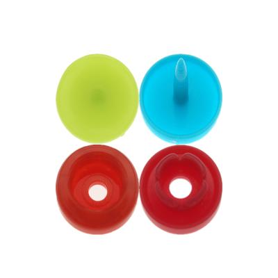 China 1000set/box FC Resin Snap Button Size 1/2inch T5 Washable Shiny Plastic Resin Fasteners NO--sew buttons 60 colors are available in stock for sale