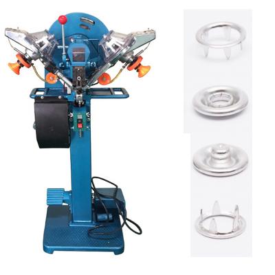 China Factory Automatic Plastic Snap Button Tying Machine For Baby Clothes for sale