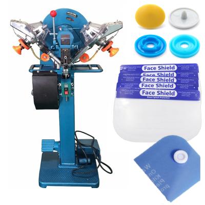 China Securely Quality High Quality Automatic Snap Button Tying Machine For Shield for sale