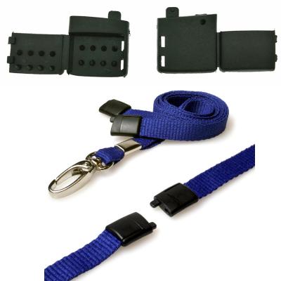 China Lanyard Breakaway Clip Safety Buckle of Friendly Plastic for 15mm 20mm Lanyard Backpack Strap for sale