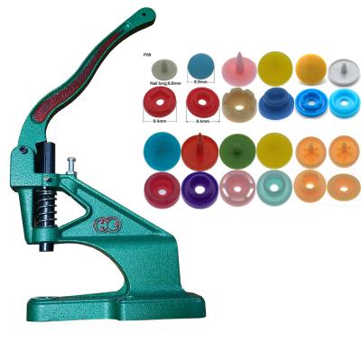 China Garment Shops Plastic Snap Button Hand Press Machine For Plastic Snap Button for sale