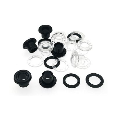 China Clothes Garment Accessories Hot Selling Plastic Grommets Grommets For Fabrics Clothes for sale