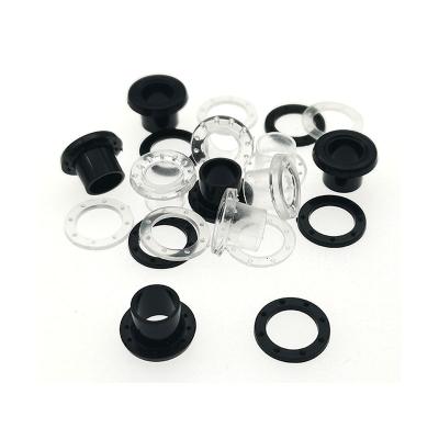 China Clothes Garment Accessories Plastic Resin Grommets Hot Selling Plastic Grommets for sale