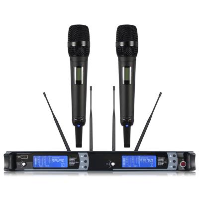 China skm 9000 Clear Sound SKM9000 SKM Wireless Microphone True Wireless Karaoke Diversity Wireless Microphone 2 Channels Receive Mic For Stage for sale