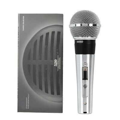 China Classic Clear Sound 565SD Unisphere Vocal Wired Microphone For Communication 565 SD Wired Dynamic Handheld Microphone For Karaoke for sale