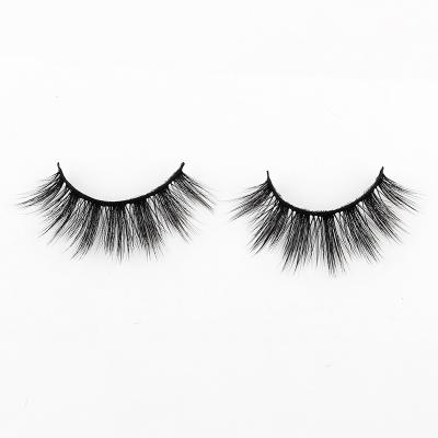 China Super Fluffy Faux Mink Lashes Long Tapered Natural Mink Lashes So Nice Bulk Comfortable And Soft Lashes for sale