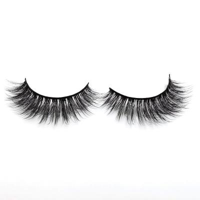 China Long New Style Natural Four False Eyelashes Handmade Mink Hair Eyelashes Multilayer Three-dimensional Thin Natural Pairs for sale