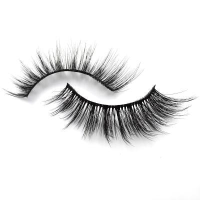 China Long High Comfort Natural Mink Eyelashes With Four Light Soft Warm Wholesale False Eyelashes 3d Magnets Mink Hair False Eyelashes for sale