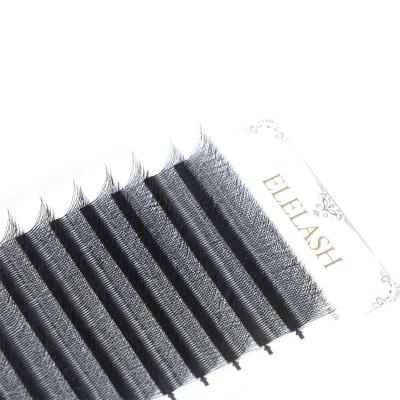 China Different Soft Private Label Long 2022 Natural Russian Las Volume Eyelash Extensions Kits Supplies Trays Mink Lashes Eyelash Extension Top for sale