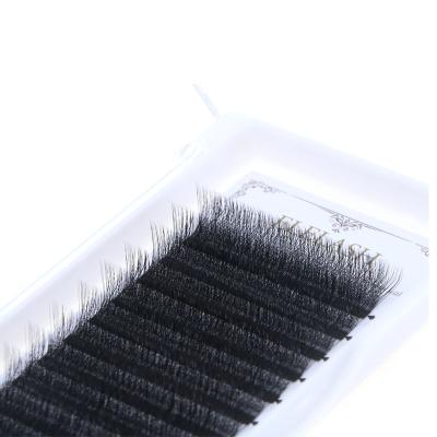 China Wholesale New Style Eyelash Extension Lashes Natural Long Fluffy Matte Black Lashes Extensions Wholesale Lint Fluffy Private Label Eyelash Extensions for sale