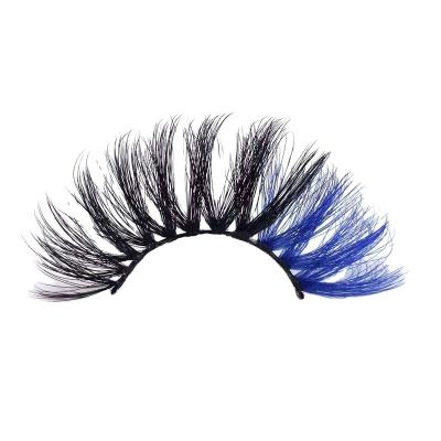 China High quality colorful eyelash false eyelashes product easy fanning effect makes it interesting false eyelashes wholesale for sale